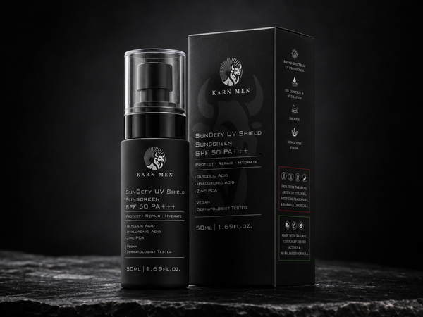 Karn Men SunDefy UV Shield Sunscreen | 50ml