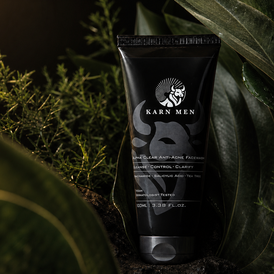 Karn Men Alpha Clear Anti-Acne Facewash | 100ml