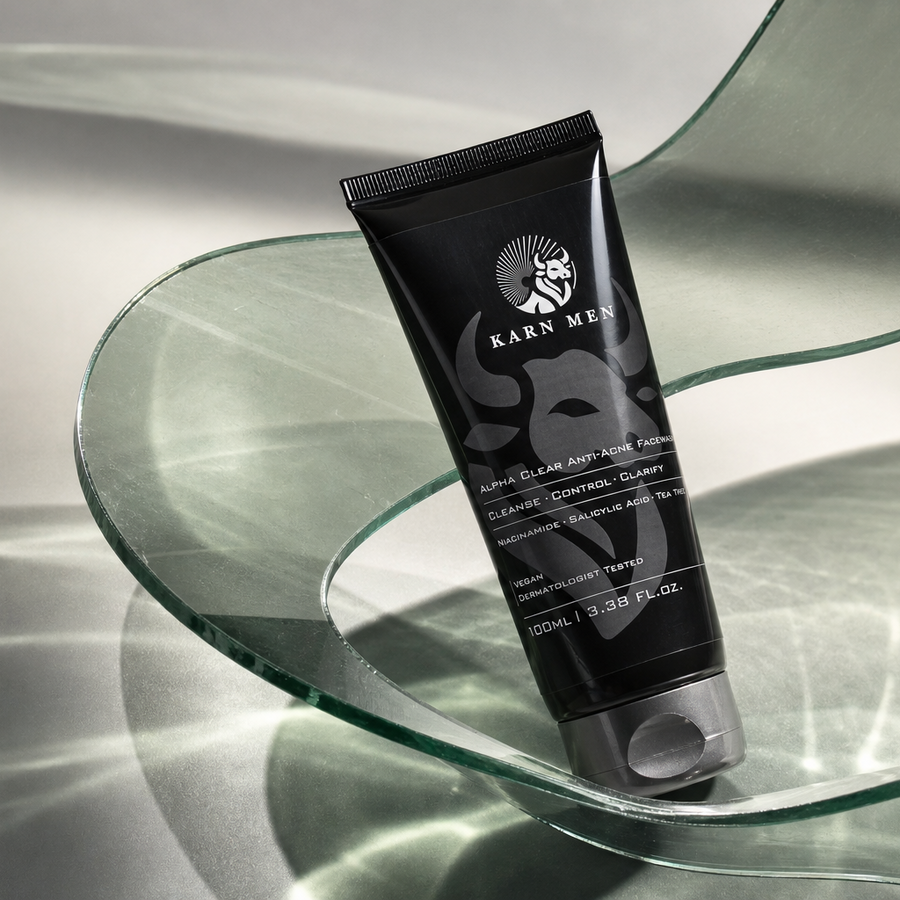Karn Men Alpha Clear Anti-Acne Facewash | 100ml